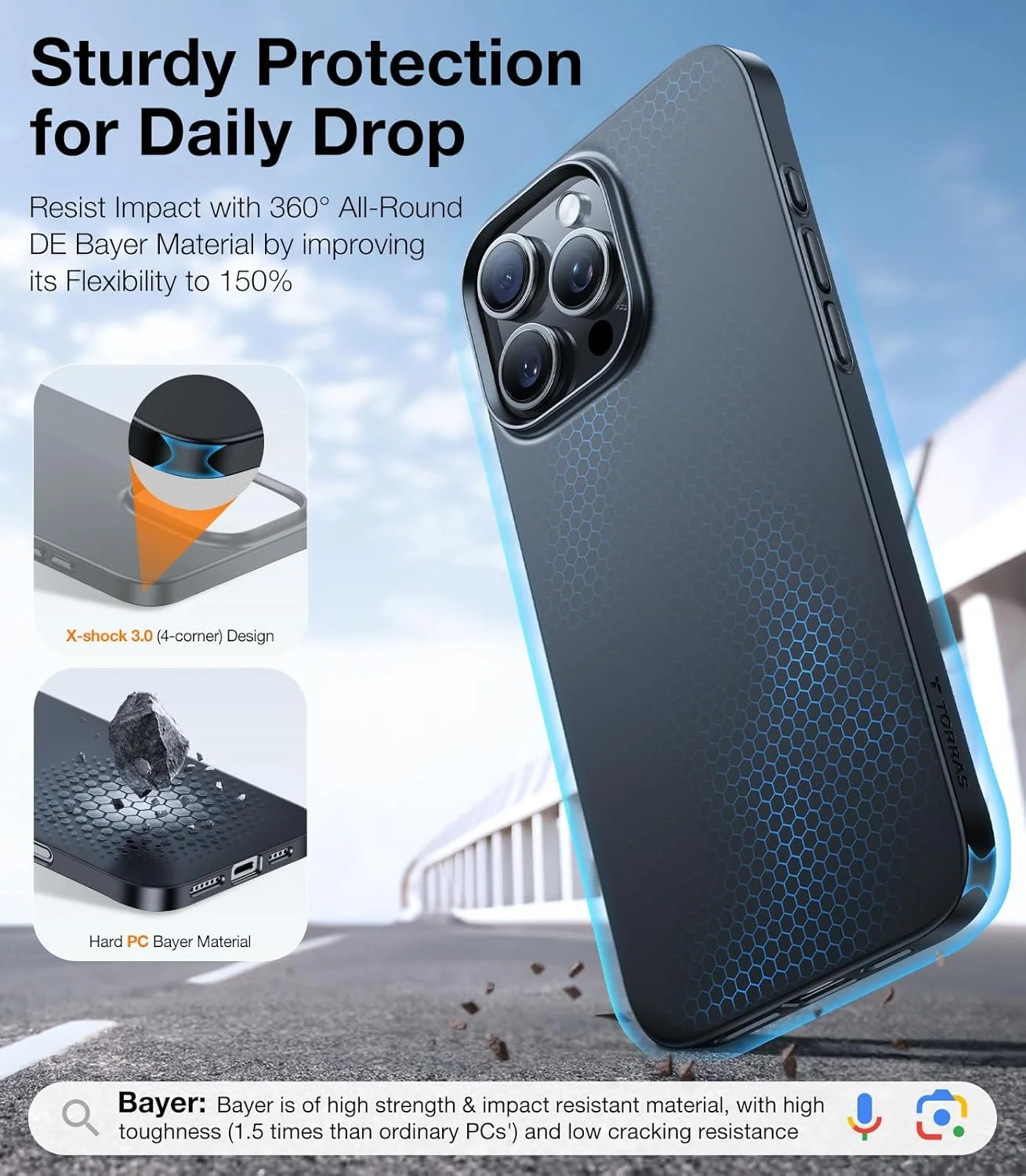 کاور باریک مغناطیسی TORRAS مناسب برای آیفون 16 پرو 6.3 اینچی، کاور فوق العاده نازک 16 پرو سازگار با MagSafe، کاور سخت PC مات ضد خش و سبک وزن برای آیفون 16 پرو OriginFit، مشکی کاور باریک مغناطیسی TORRAS مناسب برای آیفون 16 پرو 6.3 اینچی، کاور فوق العاده نازک 16 پرو سازگار با MagSafe، کاور سخت PC مات ضد خش و سبک وزن برای آیفون 16 پرو OriginFit، مشکی