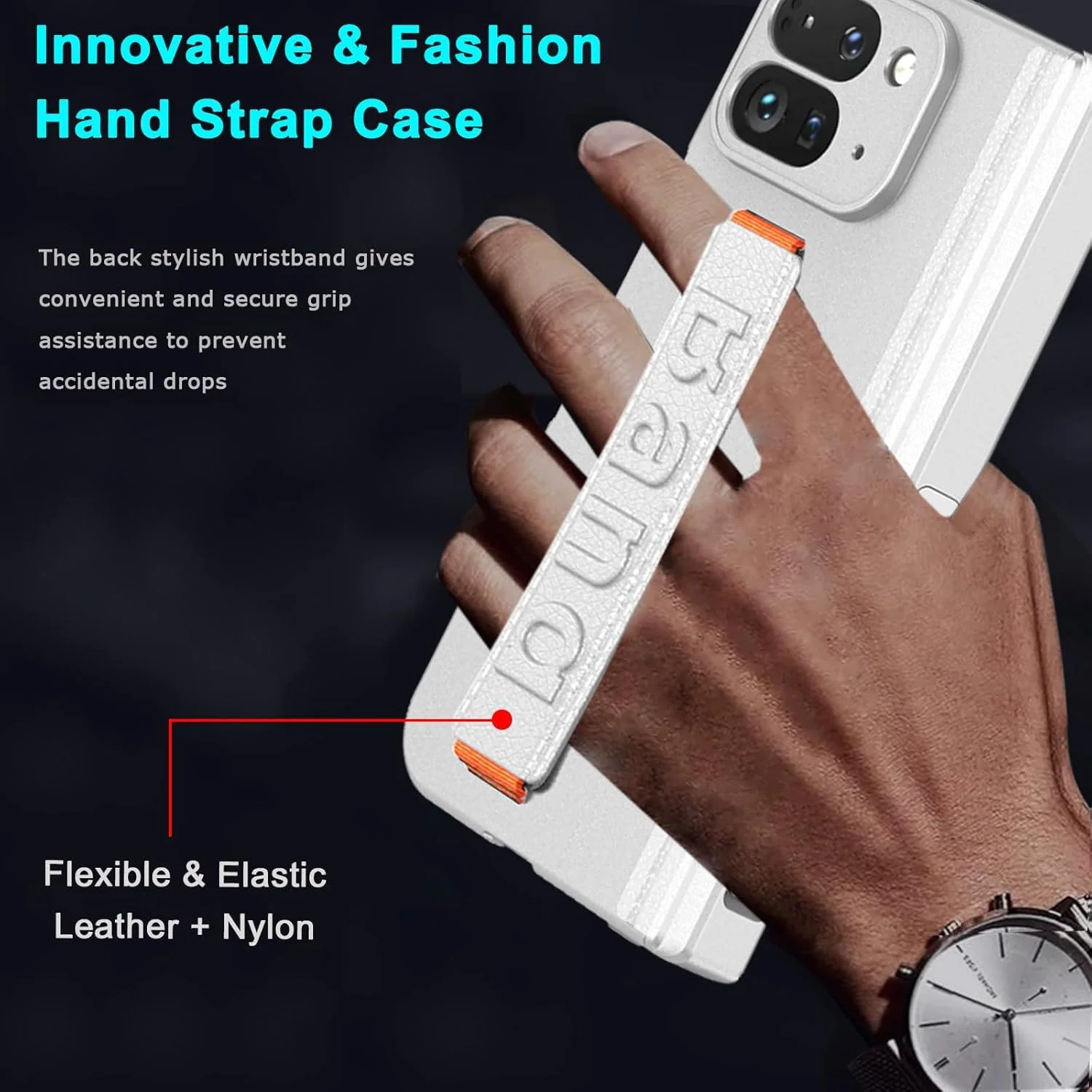 قاب محافظ گوشی گوگل پیکسل 9 پرو فولد به همراه محافظ صفحه نمایش، نقرهای، آهنربایی، مقاوم، محافظ کامل با پایه و بند برای پیکسل 9 پرو فولد قاب محافظ گوشی گوگل پیکسل 9 پرو فولد به همراه محافظ صفحه نمایش، نقرهای، آهنربایی، مقاوم، محافظ کامل با پایه و بند برای پیکسل 9 پرو فولد