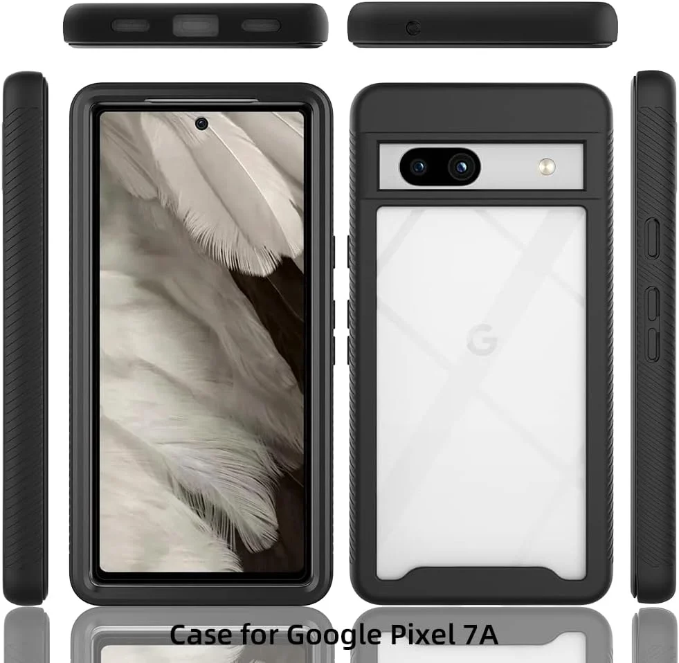 کاور محافظ گوشی Xinni برای گوگل پیکسل 7a، محافظت 360 درجه ضد ضربه با محافظ صفحه نمایش داخلی، روکش بیرونی مقاوم - آبی تیره کاور محافظ گوشی Xinni برای گوگل پیکسل 7a، محافظت 360 درجه ضد ضربه با محافظ صفحه نمایش داخلی، روکش بیرونی مقاوم - آبی تیره