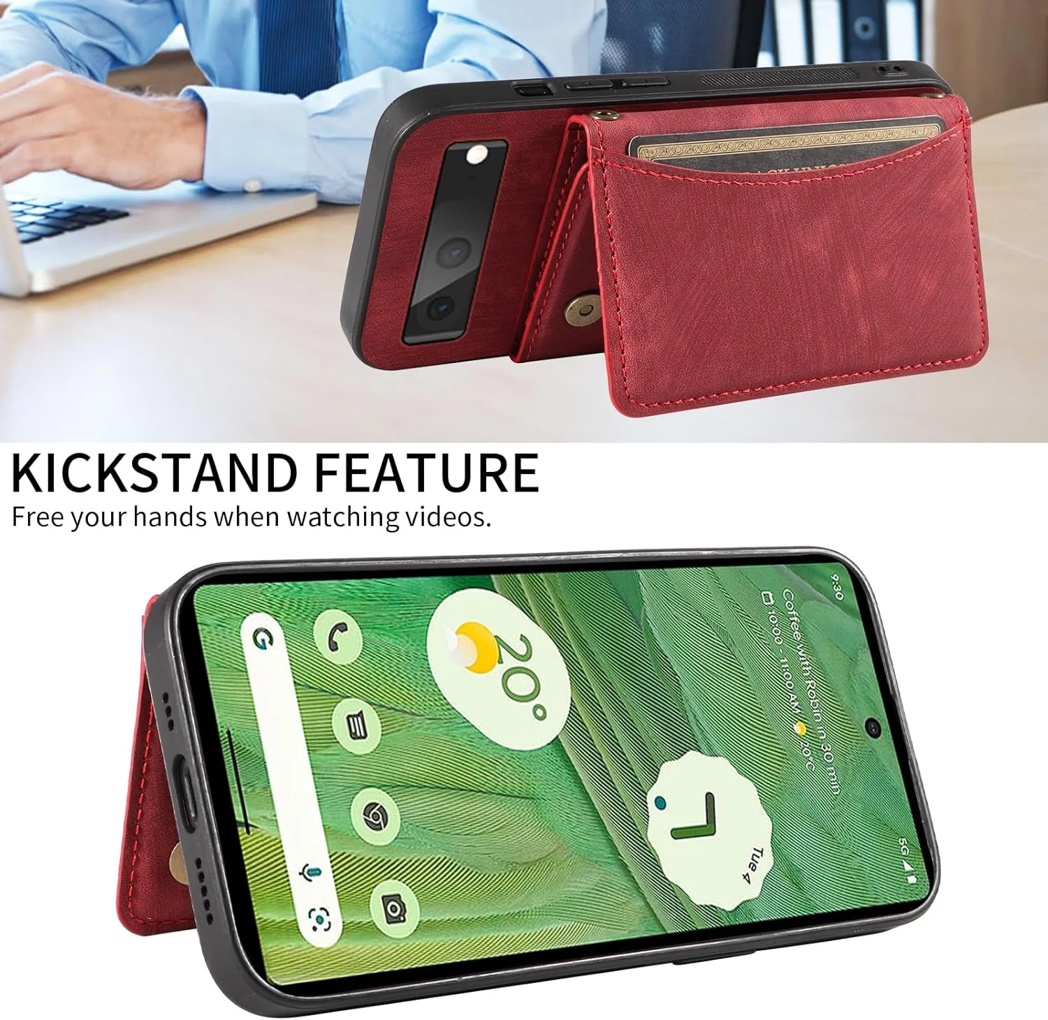 کاور کیف پول گوشی ELISORLI برای گوگل پیکسل 7 5G با بند دوشی و جای کارت اعتباری چرمی، کیف پول باریک تاشو، لوازم جانبی موبایل Pixel7 Pixle Seven 6.3 دخترانه قرمز کاور کیف پول گوشی ELISORLI برای گوگل پیکسل 7 5G با بند دوشی و جای کارت اعتباری چرمی، کیف پول باریک تاشو، لوازم جانبی موبایل Pixel7 Pixle Seven 6.3 دخترانه قرمز