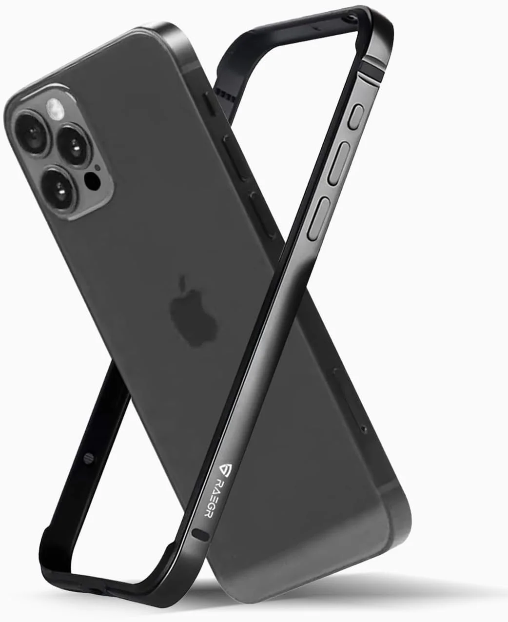 کاور گوشی ریگر | بامپر آلومینیومی آنودایز شده | پشتیبانی از شارژ بیسیم Mag-Safe | کاور محافظ لبه ای مینیمال سازگار با آیفون 15 پرو مکس (6.7 اینچ) (2023) - مشکی RG10529 کاور گوشی ریگر | بامپر آلومینیومی آنودایز شده | پشتیبانی از شارژ بیسیم Mag-Safe | کاور محافظ لبه ای مینیمال سازگار با آیفون 15 پرو مکس (6.7 اینچ) (2023) - مشکی RG10529