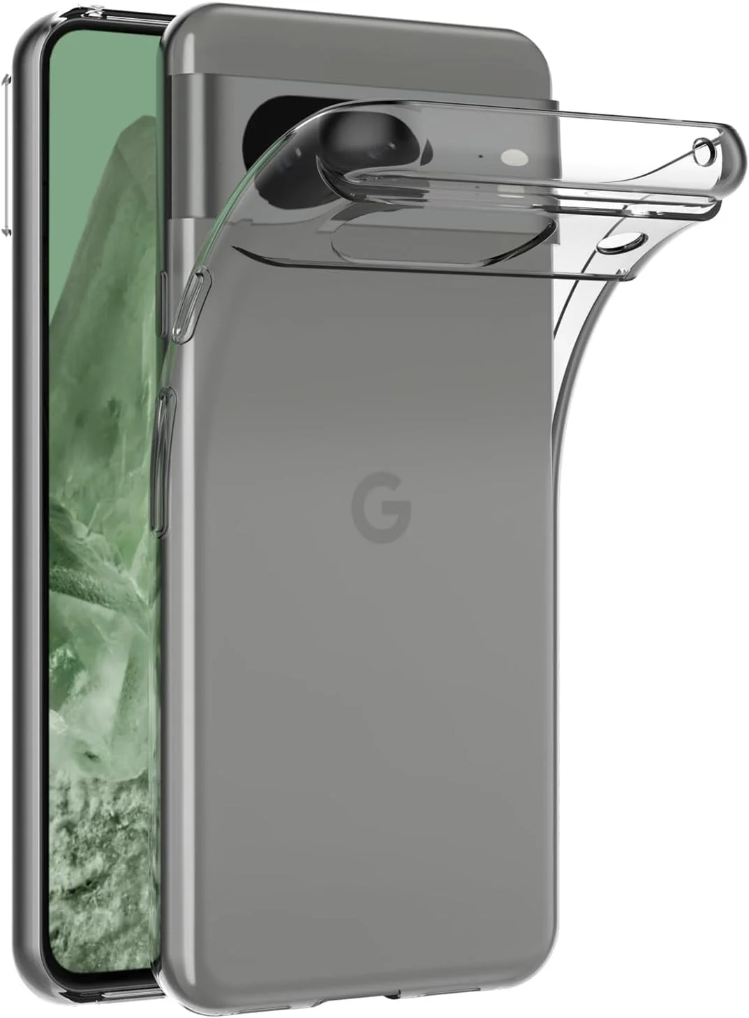 قاب محافظ گوشی گوگل پیکسل 8A (6.1 اینچ) جنس ژله ای TPU نرم، بامپر و پشت شفاف قاب محافظ گوشی گوگل پیکسل 8A (6.1 اینچ) جنس ژله ای TPU نرم، بامپر و پشت شفاف