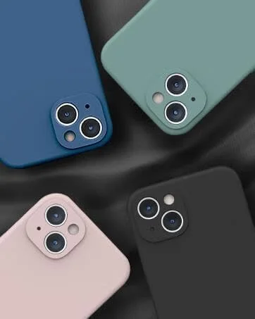 قاب سیلیکونی مایع برای سامسونگ گلکسی A06، پوشش داخلی میکروفیبر نرم، محافظ باریک و مقاوم در برابر ضربه، روکش مات ژله ای نرم، محافظ دوربین برای سامسونگ گلکسی A06 (آبی)