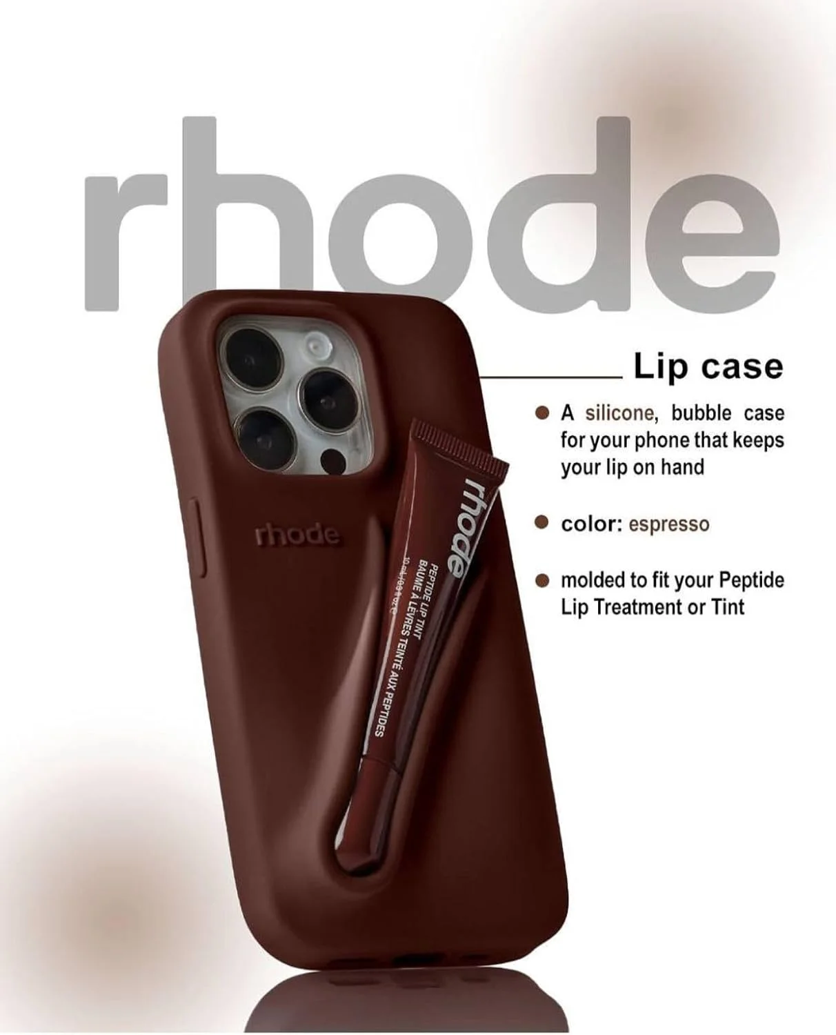 کاور گوشی آیفون 11 پرو مکس به همراه جای بالم لب و کیف سیلیکونی مسافرتی شیک (قهوه ای) کاور گوشی آیفون 11 پرو مکس به همراه جای بالم لب و کیف سیلیکونی مسافرتی شیک (قهوه ای)