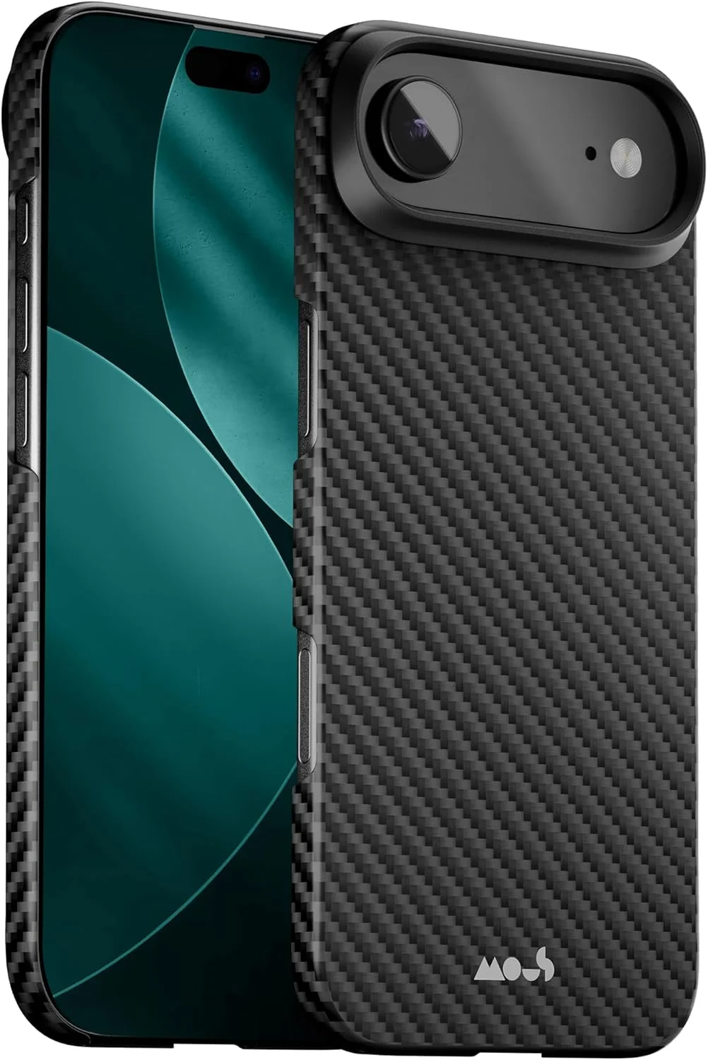 قاب باریک گوشی آیفون ایر 6.5 اینچی، سازگار با MagSafe - فوق العاده نازک - کاور مغناطیسی گوشی آیفون 17 ایر، فیبر کربن، مشکی قاب باریک گوشی آیفون ایر 6.5 اینچی، سازگار با MagSafe - فوق العاده نازک - کاور مغناطیسی گوشی آیفون 17 ایر، فیبر کربن، مشکی