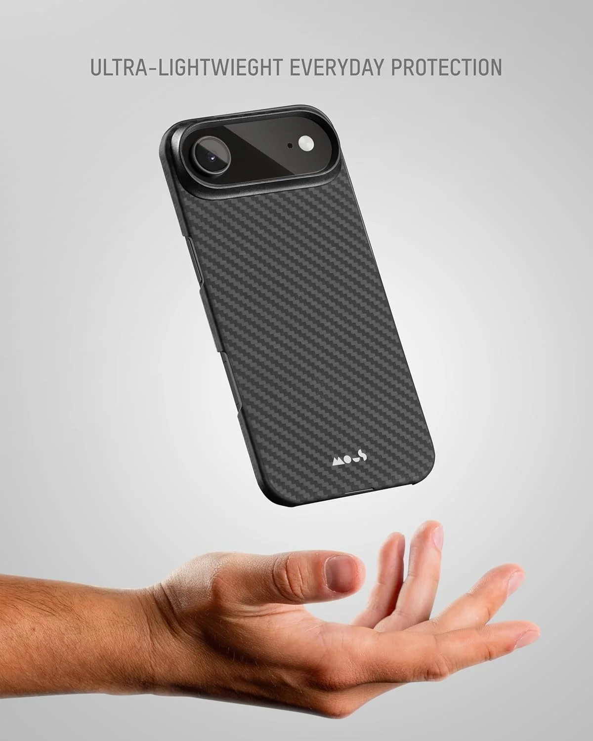 قاب باریک گوشی آیفون ایر 6.5 اینچی، سازگار با MagSafe - فوق العاده نازک - کاور مغناطیسی گوشی آیفون 17 ایر، فیبر کربن، مشکی قاب باریک گوشی آیفون ایر 6.5 اینچی، سازگار با MagSafe - فوق العاده نازک - کاور مغناطیسی گوشی آیفون 17 ایر، فیبر کربن، مشکی