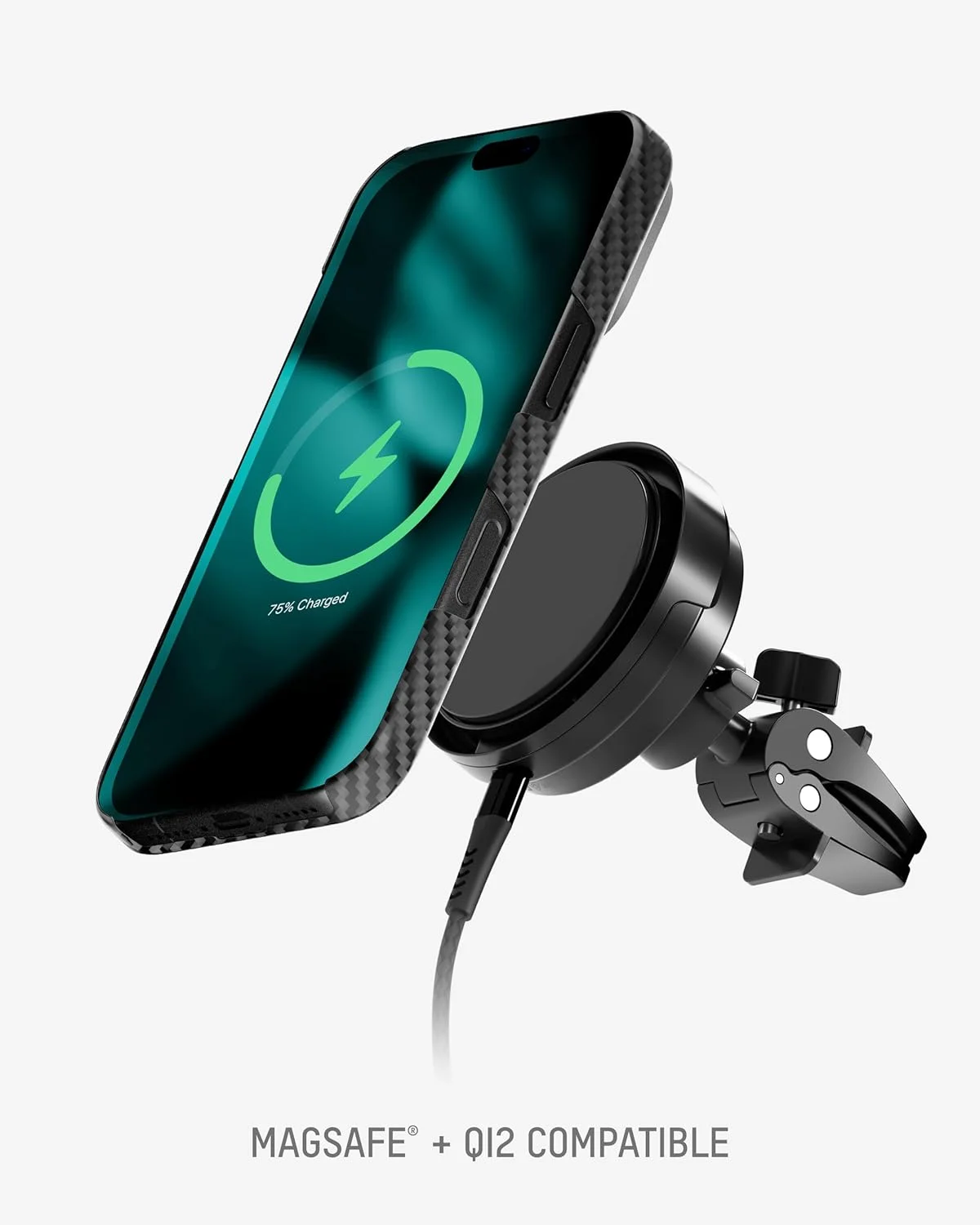 قاب باریک گوشی آیفون ایر 6.5 اینچی، سازگار با MagSafe - فوق العاده نازک - کاور مغناطیسی گوشی آیفون 17 ایر، فیبر کربن، مشکی قاب باریک گوشی آیفون ایر 6.5 اینچی، سازگار با MagSafe - فوق العاده نازک - کاور مغناطیسی گوشی آیفون 17 ایر، فیبر کربن، مشکی