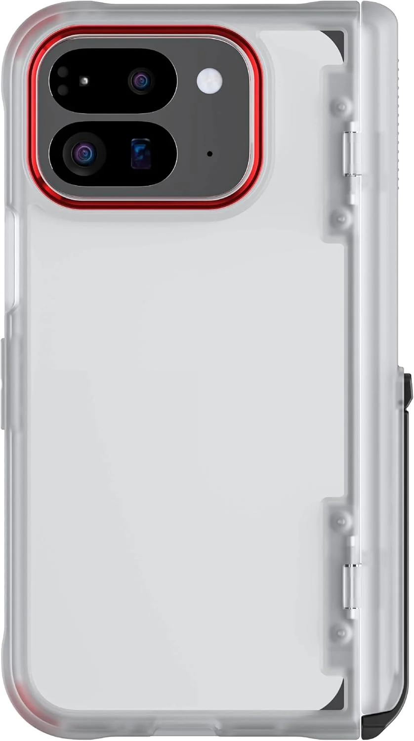 کاور شفاف Ghostek Covert برای Pixel 9 Pro Fold با پایه تاشو داخلی و محافظت کامل از لولا، کاور محافظ ضد ضربه طراحی شده برای Google Pixel 9 Pro Fold (8 اینچ) مدل 2024 (شفاف) کاور شفاف Ghostek Covert برای Pixel 9 Pro Fold با پایه تاشو داخلی و محافظت کامل از لولا، کاور محافظ ضد ضربه طراحی شده برای Google Pixel 9 Pro Fold (8 اینچ) مدل 2024 (شفاف)