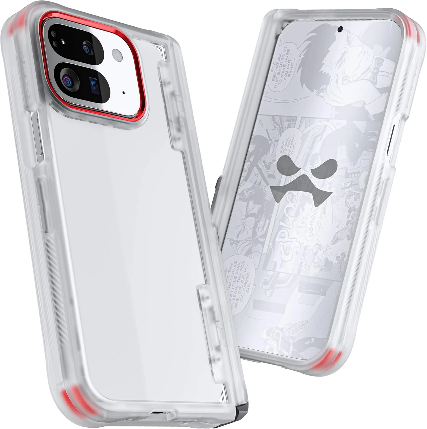 کاور شفاف Ghostek Covert برای Pixel 9 Pro Fold با پایه تاشو داخلی و محافظت کامل از لولا، کاور محافظ ضد ضربه طراحی شده برای Google Pixel 9 Pro Fold (8 اینچ) مدل 2024 (شفاف) کاور شفاف Ghostek Covert برای Pixel 9 Pro Fold با پایه تاشو داخلی و محافظت کامل از لولا، کاور محافظ ضد ضربه طراحی شده برای Google Pixel 9 Pro Fold (8 اینچ) مدل 2024 (شفاف)