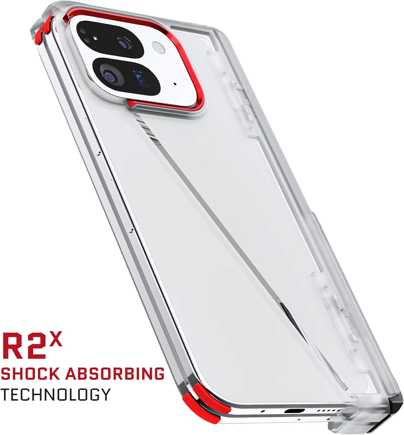 کاور شفاف Ghostek Covert برای Pixel 9 Pro Fold با پایه تاشو داخلی و محافظت کامل از لولا، کاور محافظ ضد ضربه طراحی شده برای Google Pixel 9 Pro Fold (8 اینچ) مدل 2024 (شفاف) کاور شفاف Ghostek Covert برای Pixel 9 Pro Fold با پایه تاشو داخلی و محافظت کامل از لولا، کاور محافظ ضد ضربه طراحی شده برای Google Pixel 9 Pro Fold (8 اینچ) مدل 2024 (شفاف)