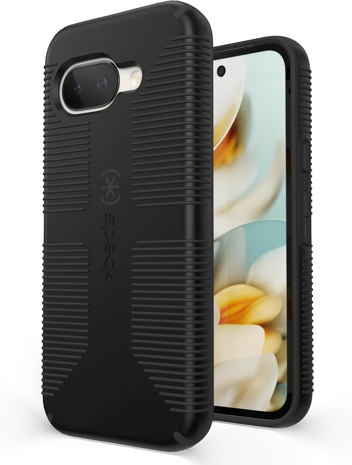 قاب محافظ گوشی گوگل پیکسل 9a - محافظت باریک در برابر سقوط با لبه برجسته - جذب ضربه پیشرفته - طراحی لمسی نرم - قاب گوشی با قابلیت گرفتن آسان - ImpactHero Grip - مشکی