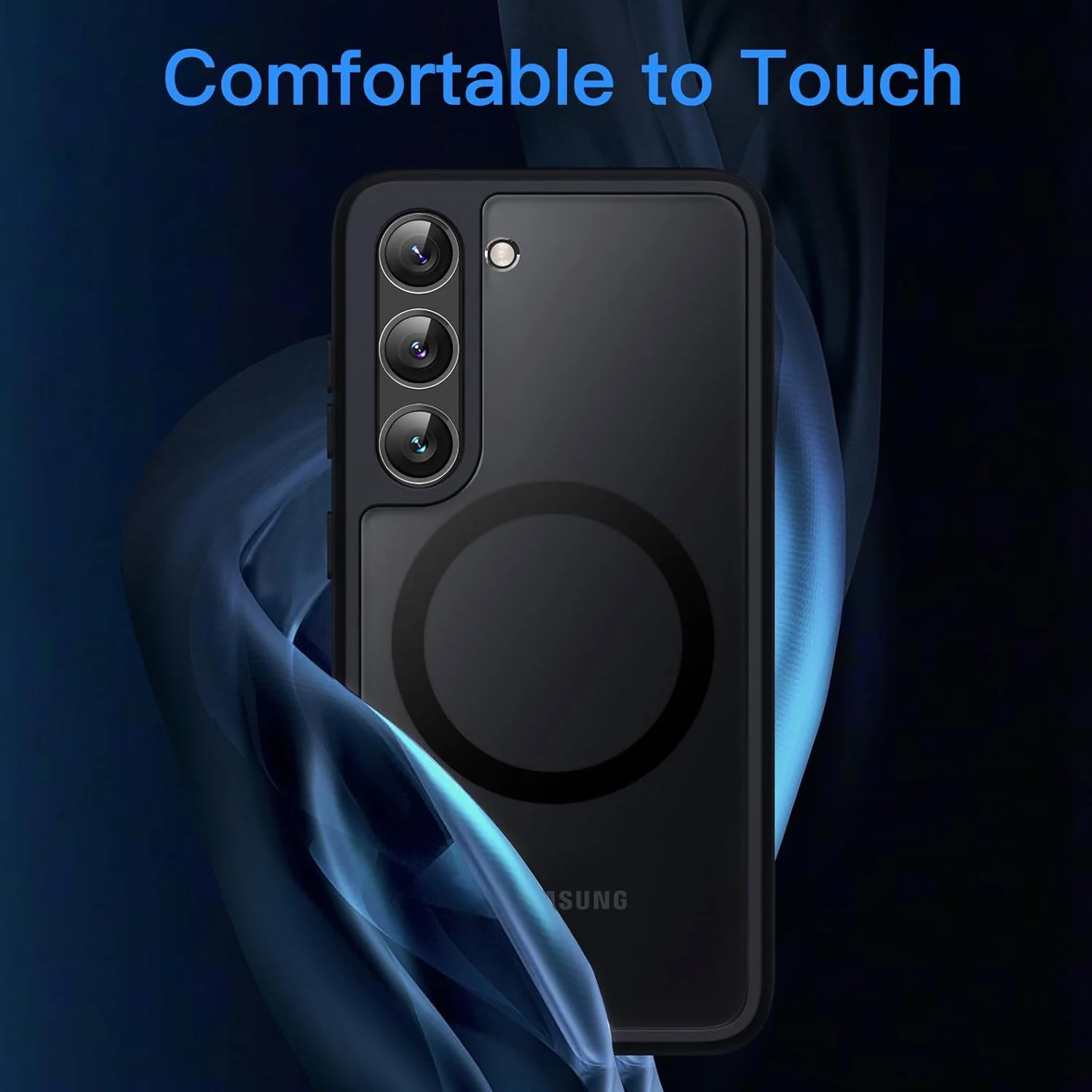 کاور مغناطیسی JETech برای گوشی سامسونگ گلکسی S23+ / S23 Plus 5G سایز 6.6 اینچ، سازگار با MagSafe، کاور گوشی ضد ضربه با پشت مات نیمه شفاف (مشکی) کاور مغناطیسی JETech برای گوشی سامسونگ گلکسی S23+ / S23 Plus 5G سایز 6.6 اینچ، سازگار با MagSafe، کاور گوشی ضد ضربه با پشت مات نیمه شفاف (مشکی)