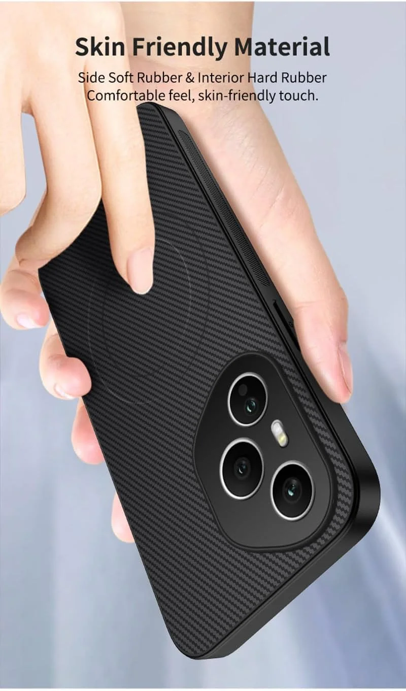 قاب گوشی آنر 400 پرو: چرم فیبر کربنی و زره مغناطیسی - ضد ضربه نظامی - پوشش کامل لنز، ضد اثر انگشت، مناسب کار (مشکی) قاب گوشی آنر 400 پرو: چرم فیبر کربنی و زره مغناطیسی - ضد ضربه نظامی - پوشش کامل لنز، ضد اثر انگشت، مناسب کار (مشکی)