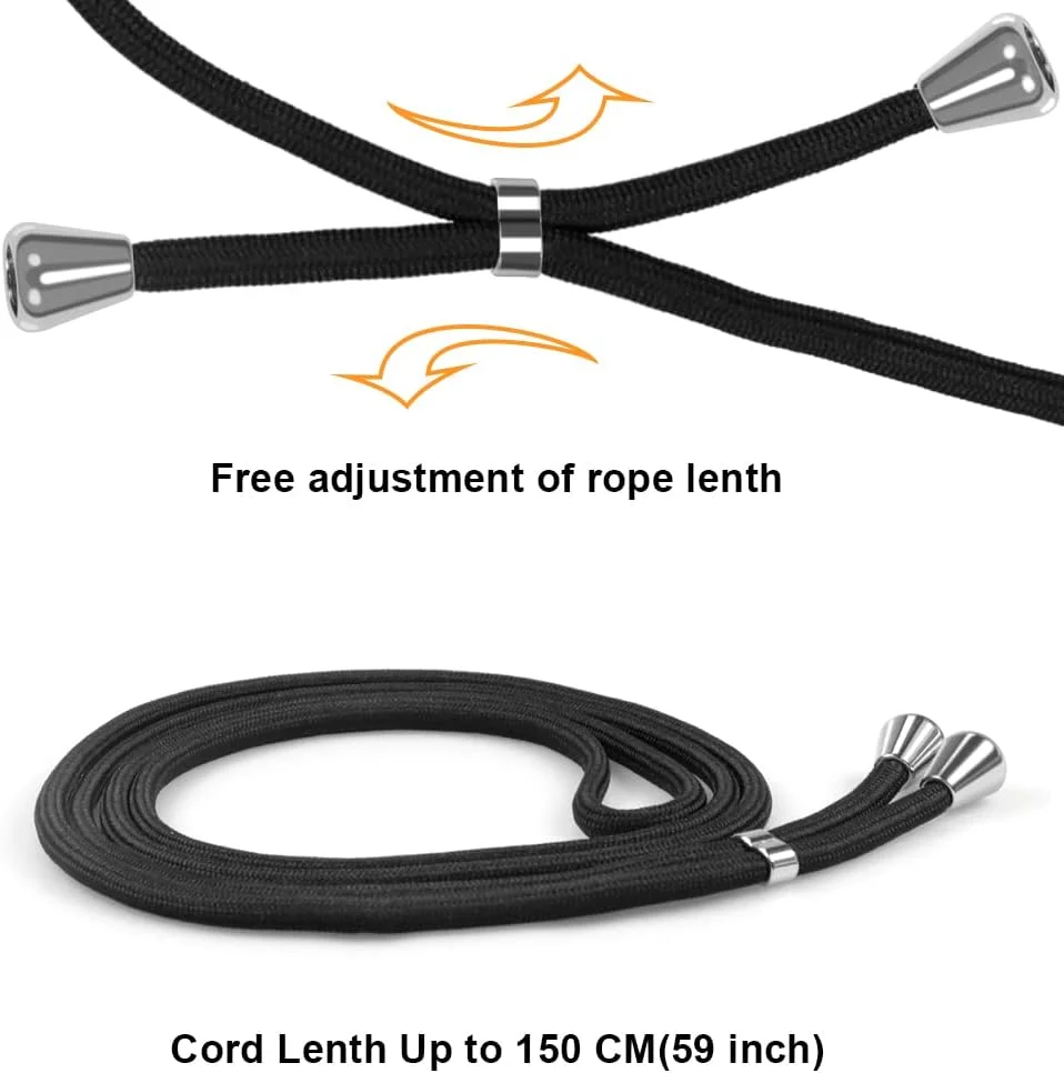 کاور بنددار یسپور مناسب برای گوشی گوگل پیکسل 6a، بند قابل تنظیم گردنی و دوشی، کاور شفاف موبایل، بادوام، نرم و باریک، ضد ضربه - مشکی کاور بنددار یسپور مناسب برای گوشی گوگل پیکسل 6a، بند قابل تنظیم گردنی و دوشی، کاور شفاف موبایل، بادوام، نرم و باریک، ضد ضربه - مشکی