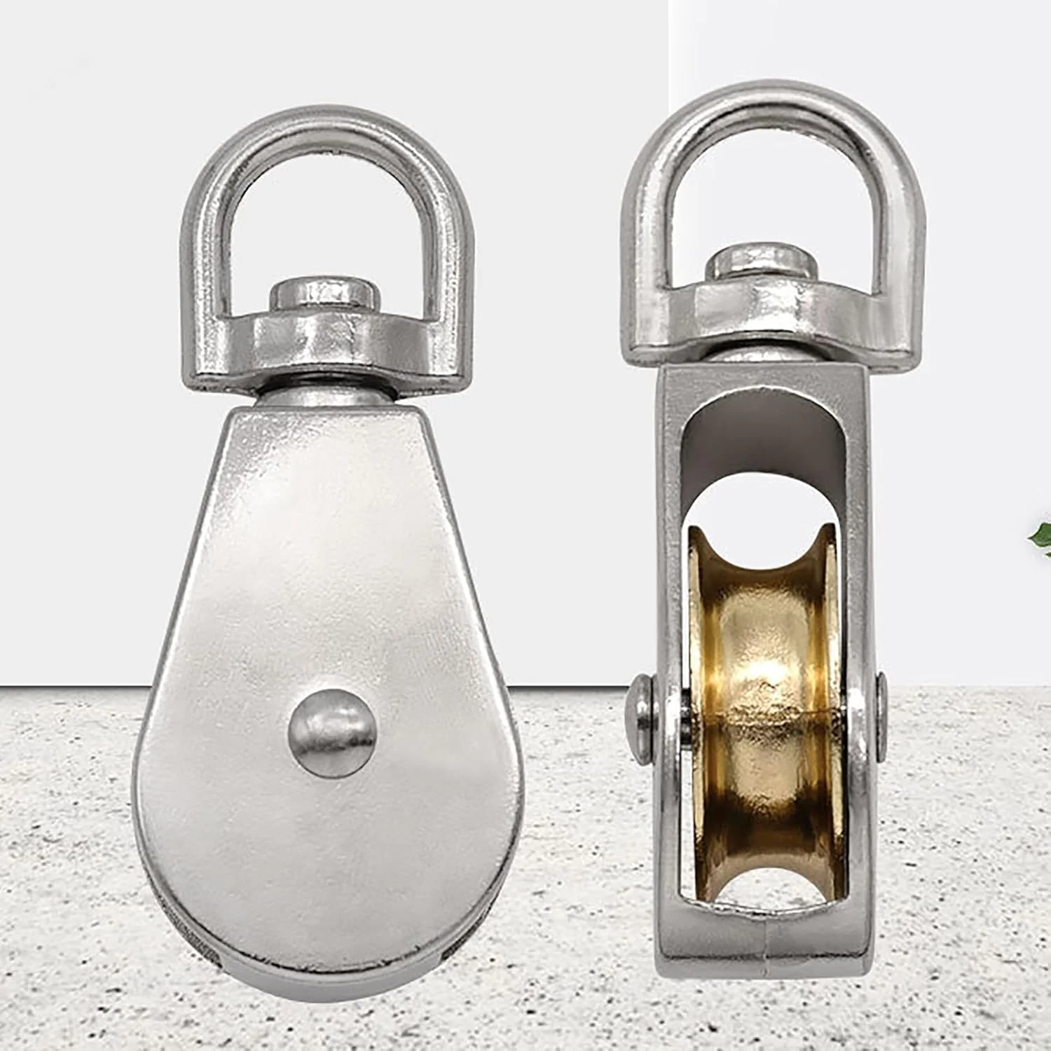 قرقره سیم بکسل قوی با ظرفیت بار سنگین 100-140 کیلوگرم، قرقره روان مناسب برای کاربردهای متعدد، قرقره سبک وزن