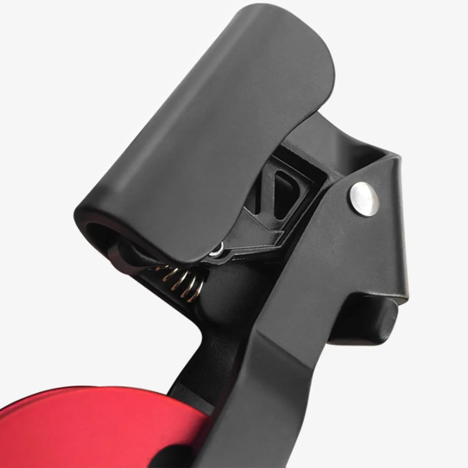 قرقره یک طرفه چرخ храповики آلیاژ آلومینیوم برای بالابر اجسام سنگین، قرمز