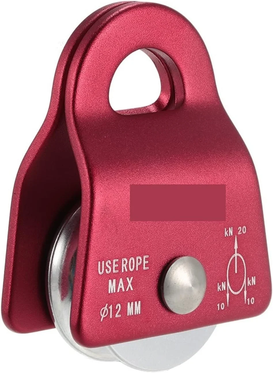 قرقره بلبرینگ ARGUESB، قرقره کوچک متحرک طناب برای تجهیزات، صخره نوردی، کوهنوردی، هرس درخت و لوازم جانبی