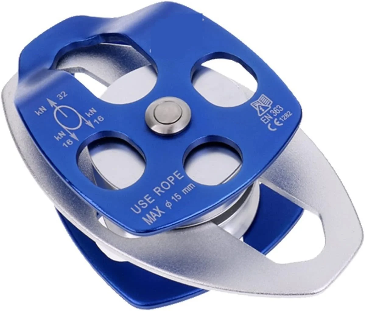 قرقره دوبل ARGUESB برای سیستم حمل و نقل، صخره نوردی، غارنوردی و کشیدن