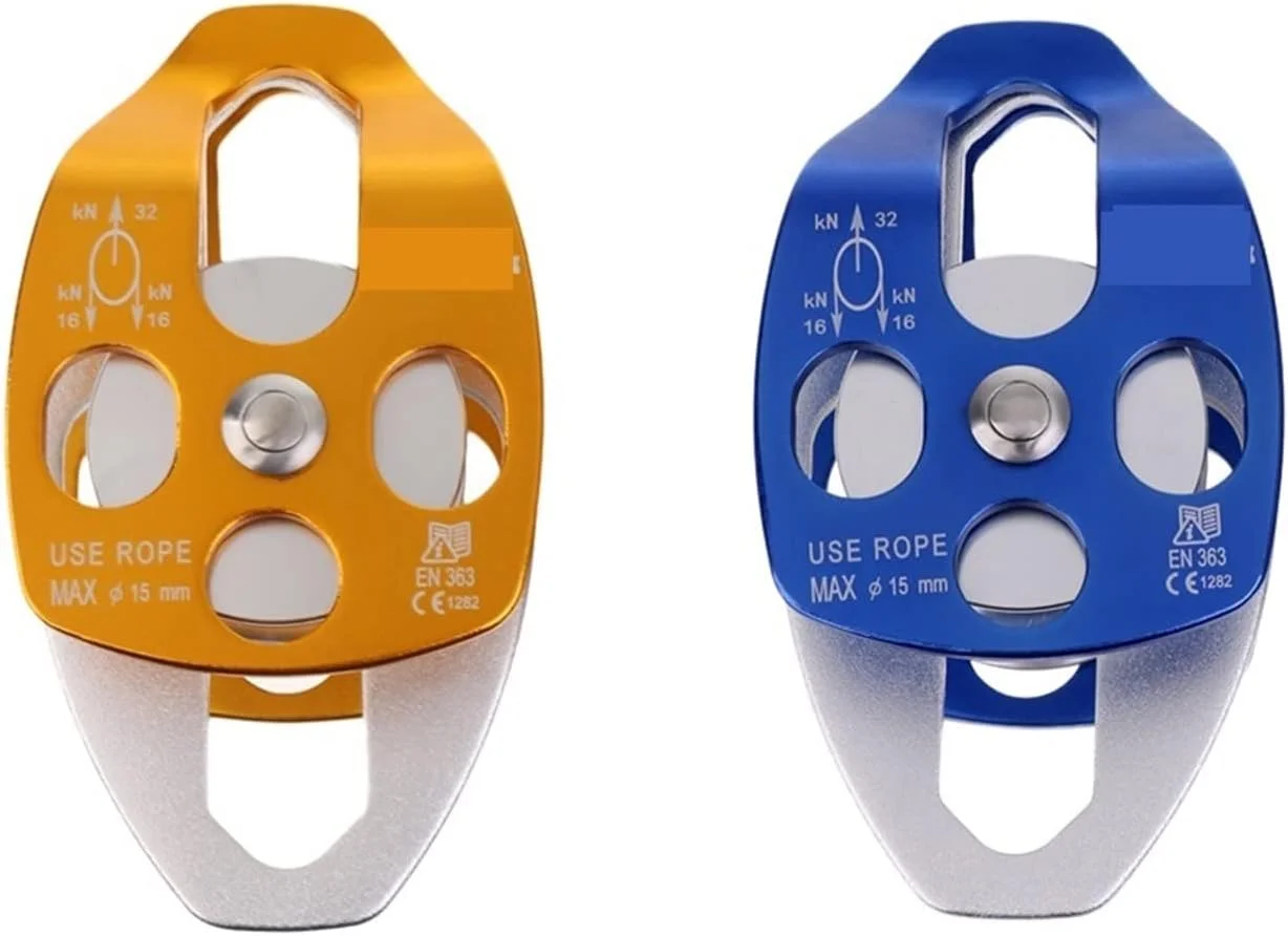 قرقره دوبل ARGUESB برای سیستم حمل و نقل، صخره نوردی، غارنوردی و کشیدن