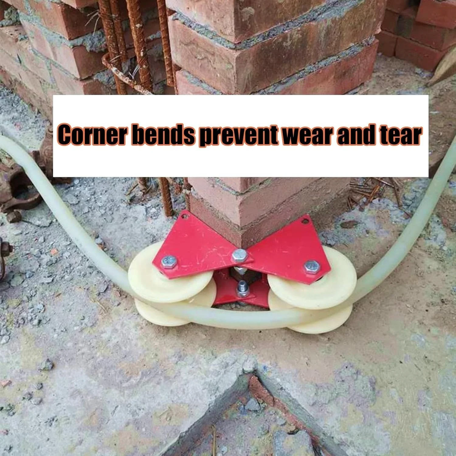 قرقره طنابی گوشه ای | چرخ قرقره دستی تاشو بالابر طناب، ابزار ایمنی جمع کننده طناب سنگین برای دکوراسیون منزل، بهبود خانه، فعالیت های خارج از منزل، سایت های ساختمانی