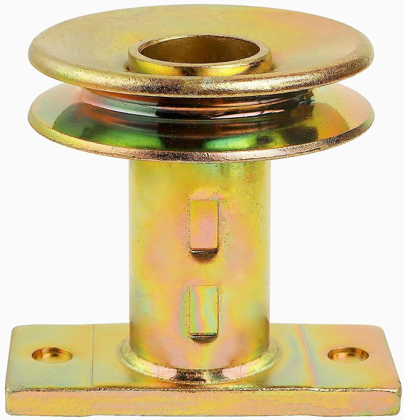 براکت مجموعه اسپیندل با قرقره جایگزین 687-02528 به همراه پیچ و نگهدارنده تیغه، مناسب برای MTD Yard-Man Troy-Bilt TB230 240 260 280 و غیره