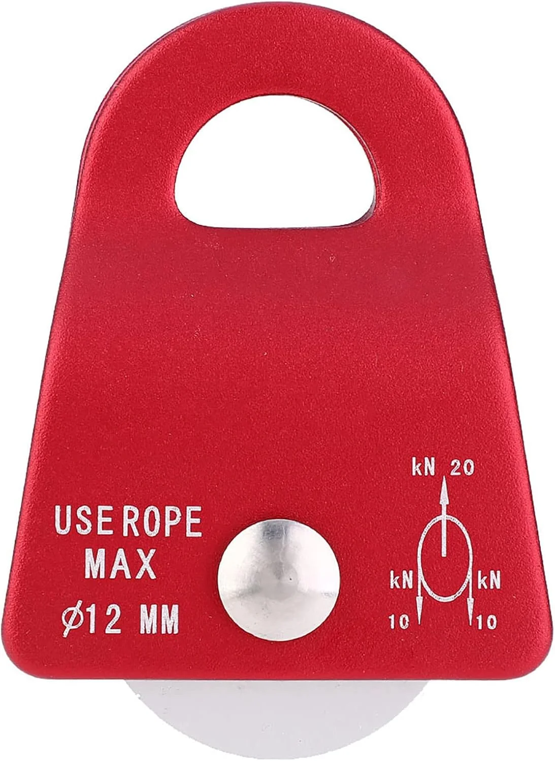 قرقره فرود از جنس آلومینیوم هوانوردی با استحکام بالا، قرقره صعود، استحکام خوب حرفه ای برای کوهنوردی و کاوش در فضای باز