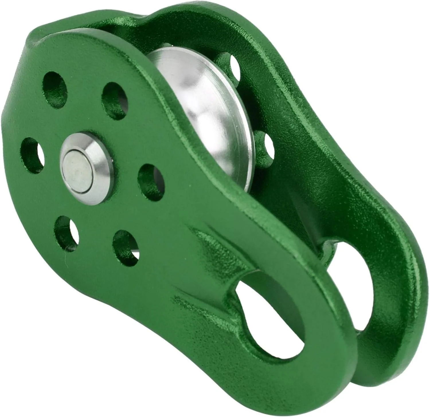 قرقره نجات BTER، قرقره طناب بادوام و مقاوم برای صخره نوردی، کار در ارتفاع، کوهنوردی در فضای باز و نجات (سبز)