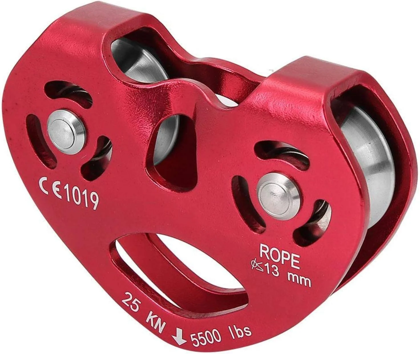 قرقره بلوک تجهیزات صعود قرقره طناب گردان تکی محکم برای صخره نوردی و کار در ارتفاع Wzsydn