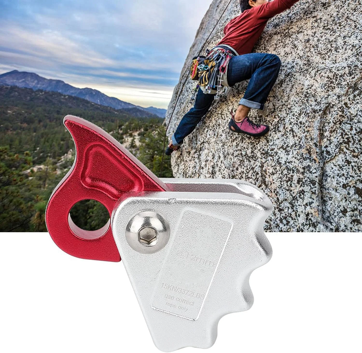 گیره طناب صعود، محافظ سقوط کار در ارتفاع، محافظت از سقوط، طناب ایمنی، دستگاه خود قفل شونده