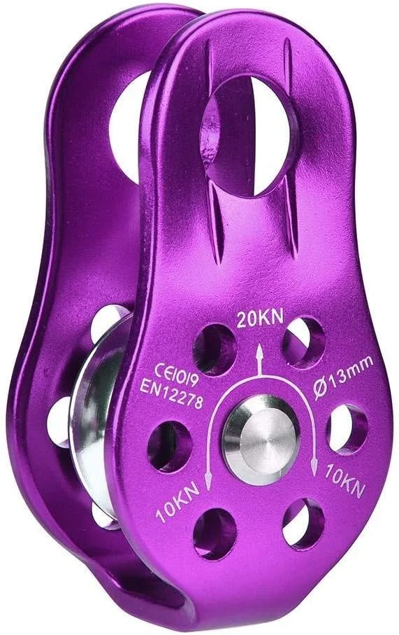 قرقره صعود طناب نوردی، قرقره ثابت برای عبور از کوهستان، تجهیزات ماجراجویی صعود