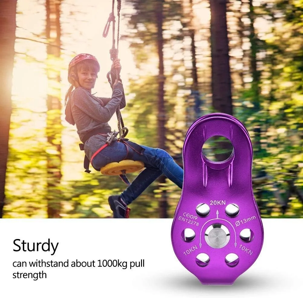 قرقره صعود طناب نوردی، قرقره ثابت برای عبور از کوهستان، تجهیزات ماجراجویی صعود