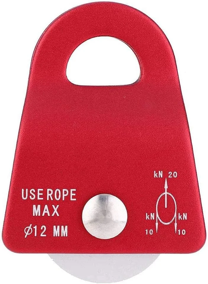 قرقره صعود قرقره بالابر بیرونی قرقره چرخشی جانبی طناب برای نجات و کوهنوردی