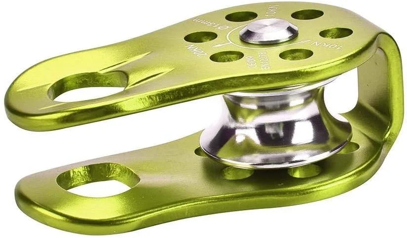 قرقره کوهنوردی، قرقره طناب گردان تکی سنگین وظیفه آلیاژ آلومینیوم، لوازم جانبی تجهیزات ایمنی کوهنوردی