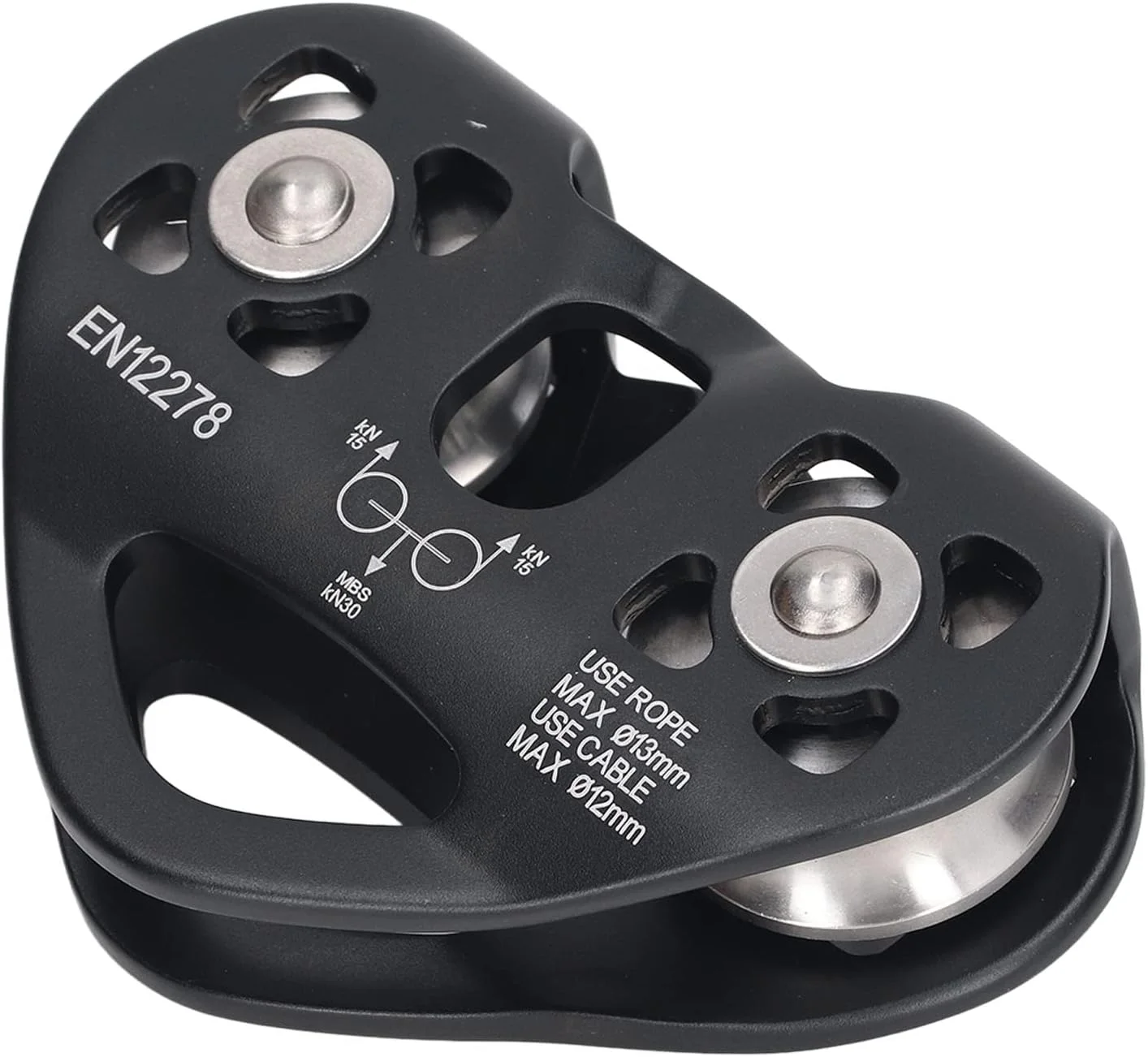 قرقره صعود، قرقره بلوک صعود در فضای باز با تحمل بار بالا و دو محور برای دره نوردی قرقره صعود، قرقره بلوک صعود در فضای باز با تحمل بار بالا و دو محور برای دره نوردی