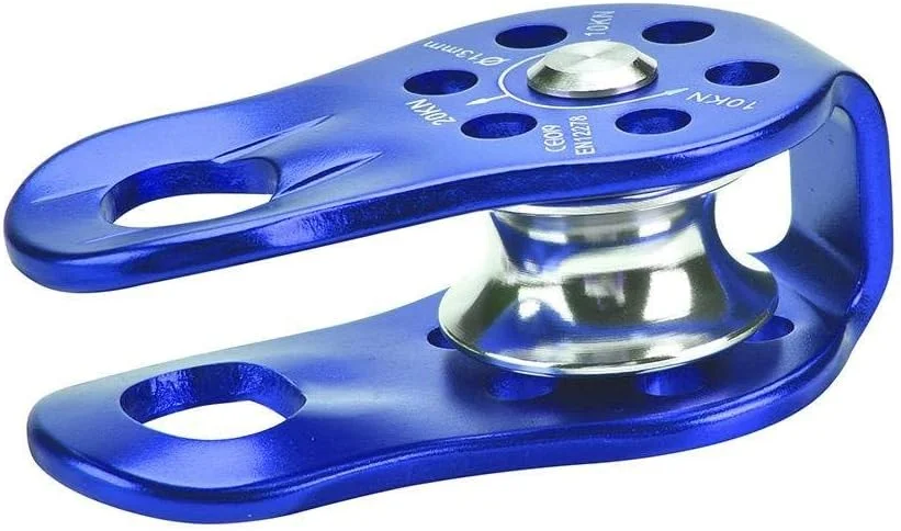 قرقره کوهنوردی، قرقره طناب گردان تکی سنگین وظیفه آلیاژ آلومینیوم، لوازم جانبی تجهیزات ایمنی کوهنوردی