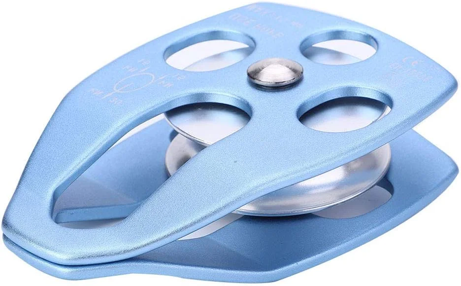 قرقره کوهنوردی 32KN برای صخره نوردی در فضای باز قرقره کوهنوردی 32KN برای صخره نوردی در فضای باز