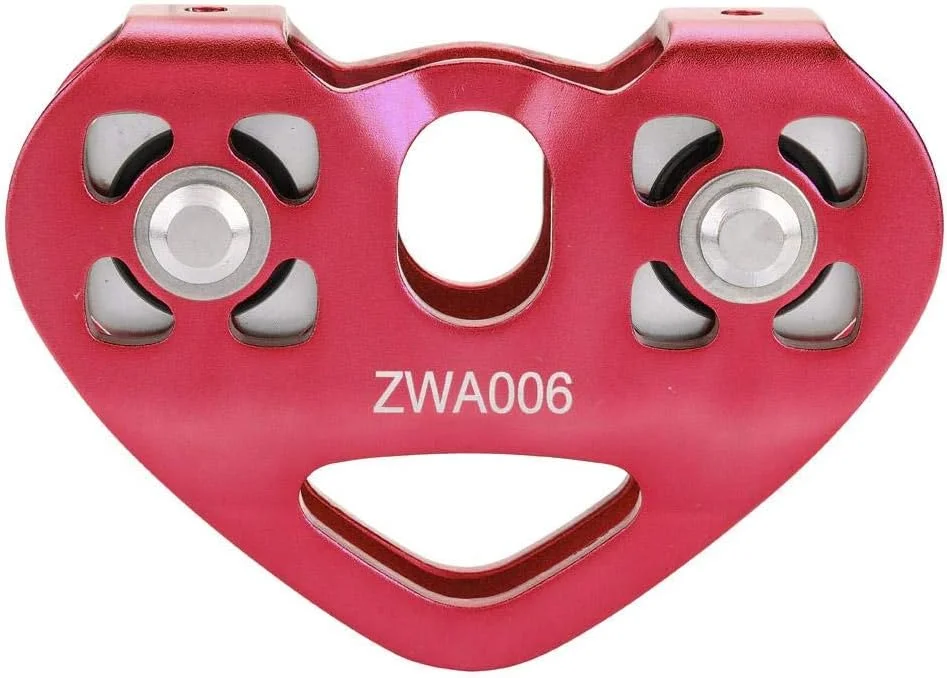 قرقره صعود 30KN، چرخ بلوک، قرقره گردان، چرخ دستی کابل نجات، تجهیزات صعود برای صعود در فضای باز قرقره صعود 30KN، چرخ بلوک، قرقره گردان، چرخ دستی کابل نجات، تجهیزات صعود برای صعود در فضای باز