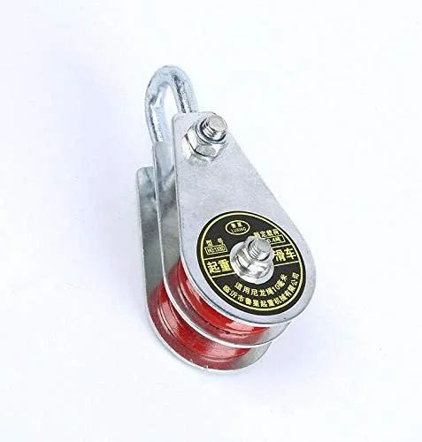 قرقره دوبل بلوک قرقره ای آهن سنگین برای بلند کردن طناب سیم بکسل