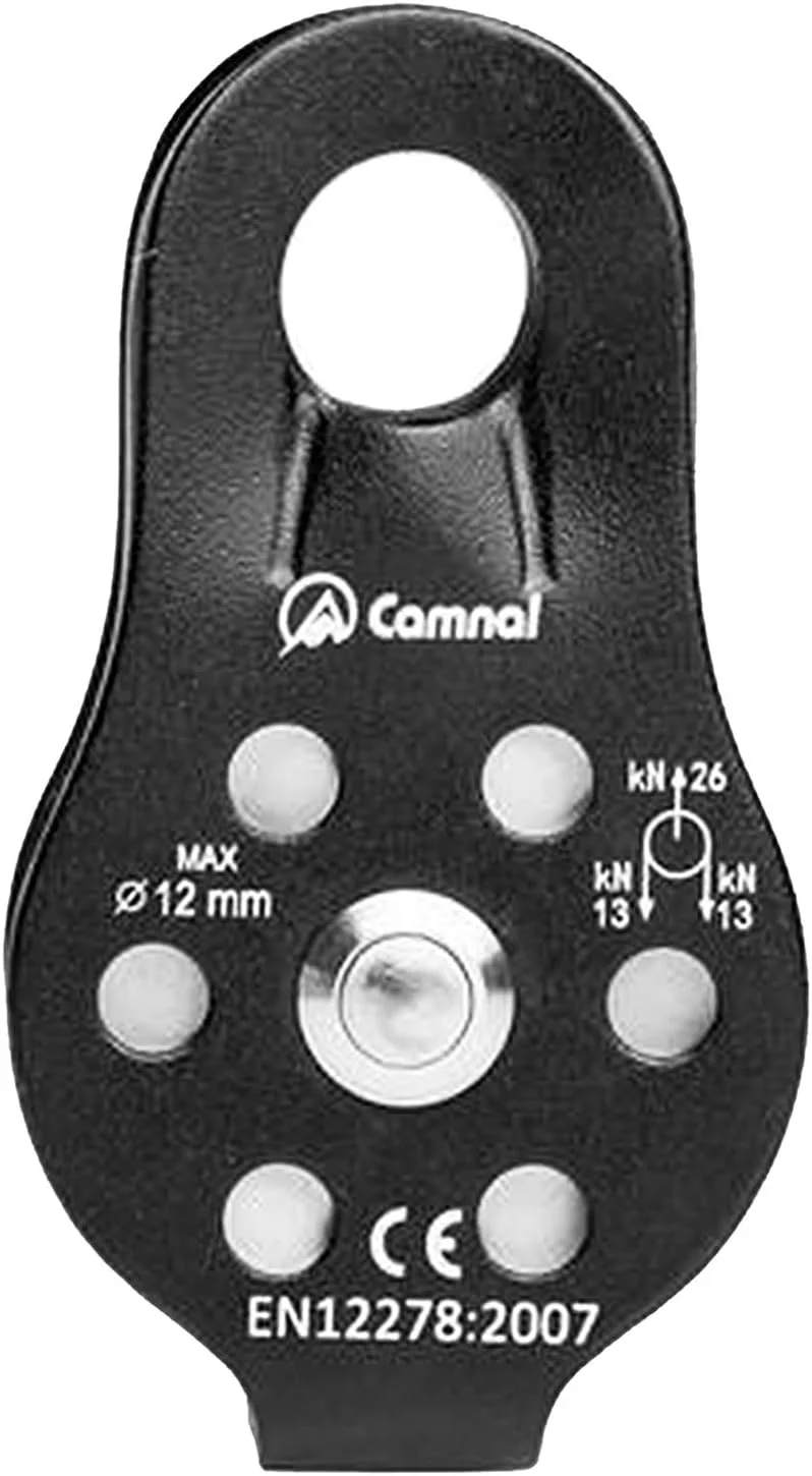 قرقره سریع و سنگین 26KN مناسب صخره نوردی و زیپ لاین