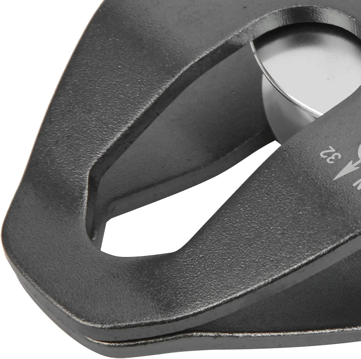 قرقره طناب نوردی فضای باز، ساخته شده از آلومینیوم هوانوردی 7075 با دوام بالا برای صخره نوردی در فضای باز، ماجراجویی، کوهنوردی، حفاظت مهندسی و غیره