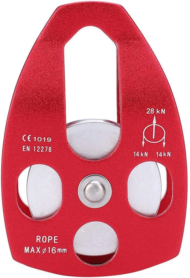 قرقره تک تسمه ای با دوام بالا، ساخته شده از آلیاژ آلومینیوم، مناسب برای فعالیت های فضای باز و کوهستان