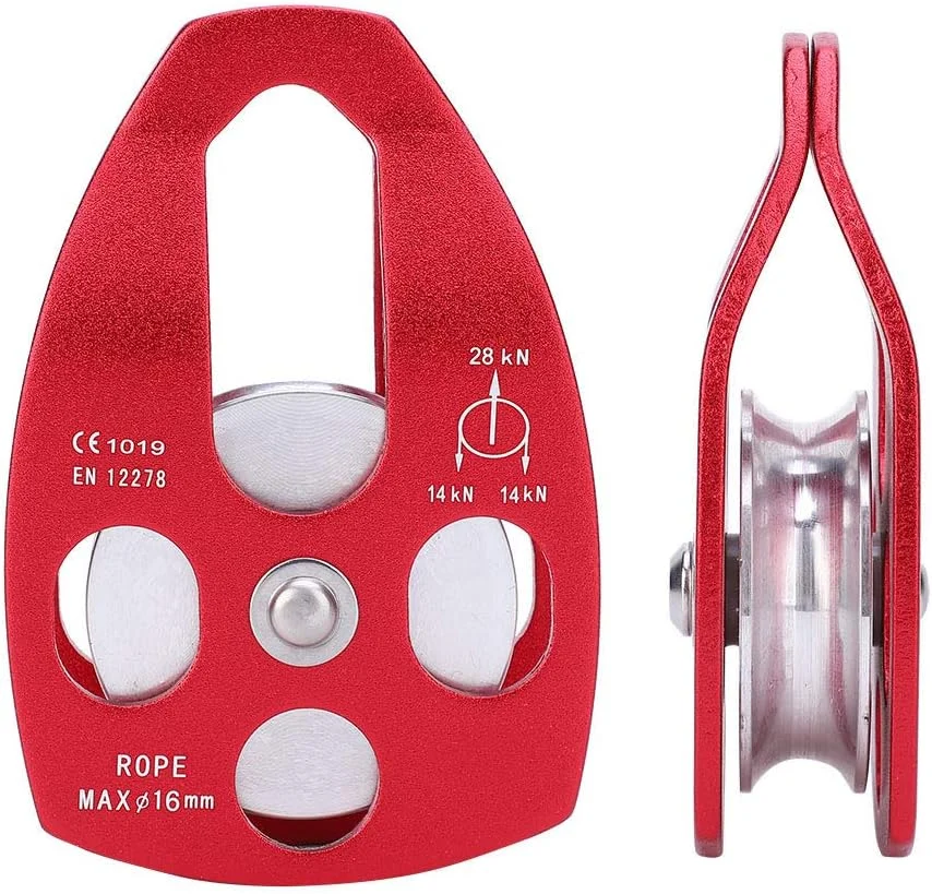 قرقره تک تسمه ای با دوام بالا، ساخته شده از آلیاژ آلومینیوم، مناسب برای فعالیت های فضای باز و کوهستان