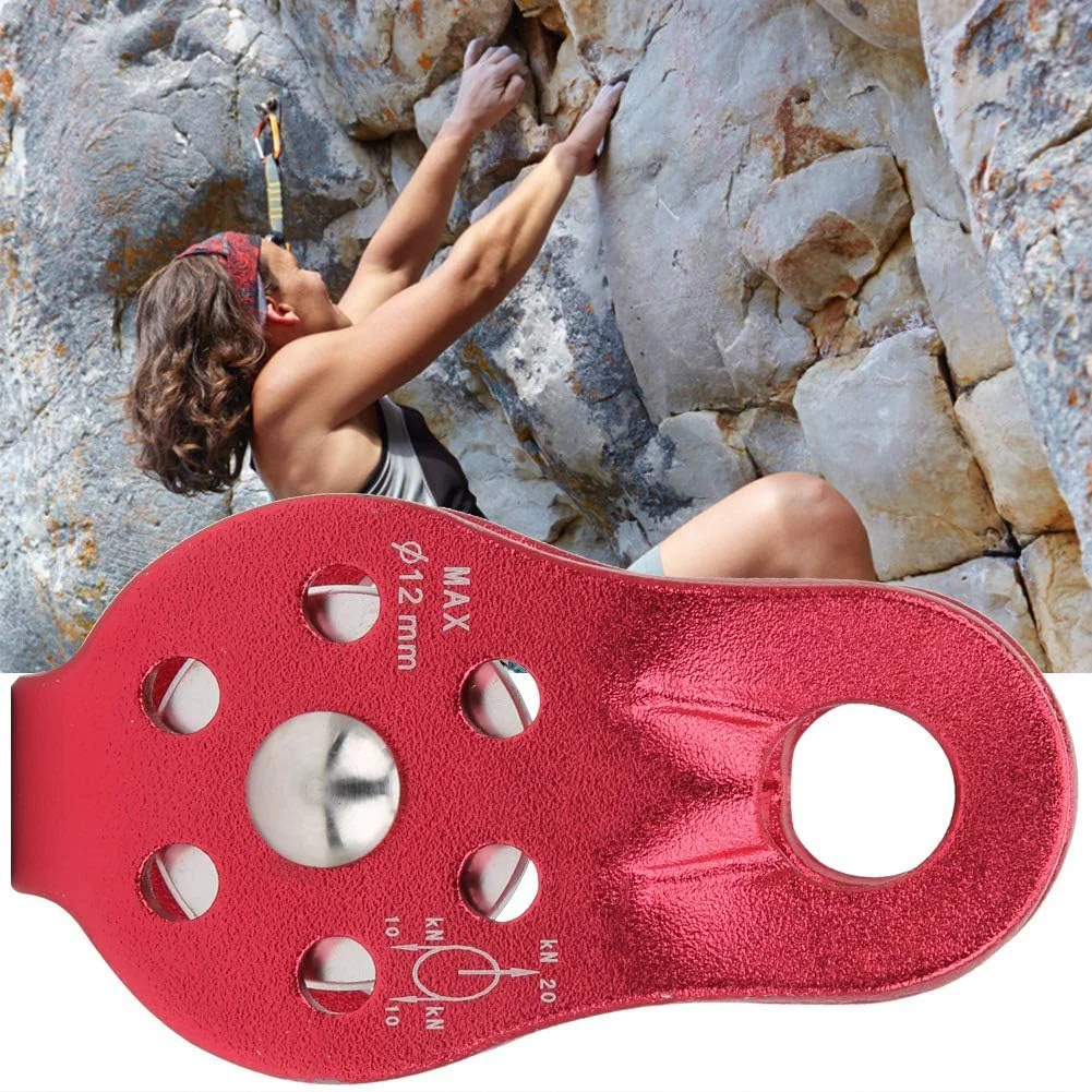 قرقره کوهنوردی جهانی، سبک وزن، قابل حمل، کاربردی و مناسب برای صخره نوردی و کار در ارتفاع