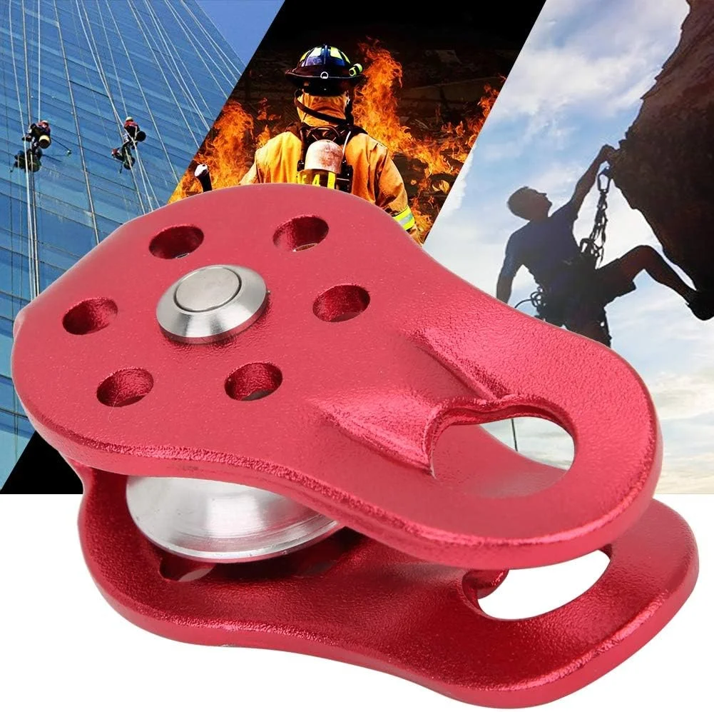 قرقره کوهنوردی جهانی، سبک وزن، قابل حمل، کاربردی و مناسب برای صخره نوردی و کار در ارتفاع