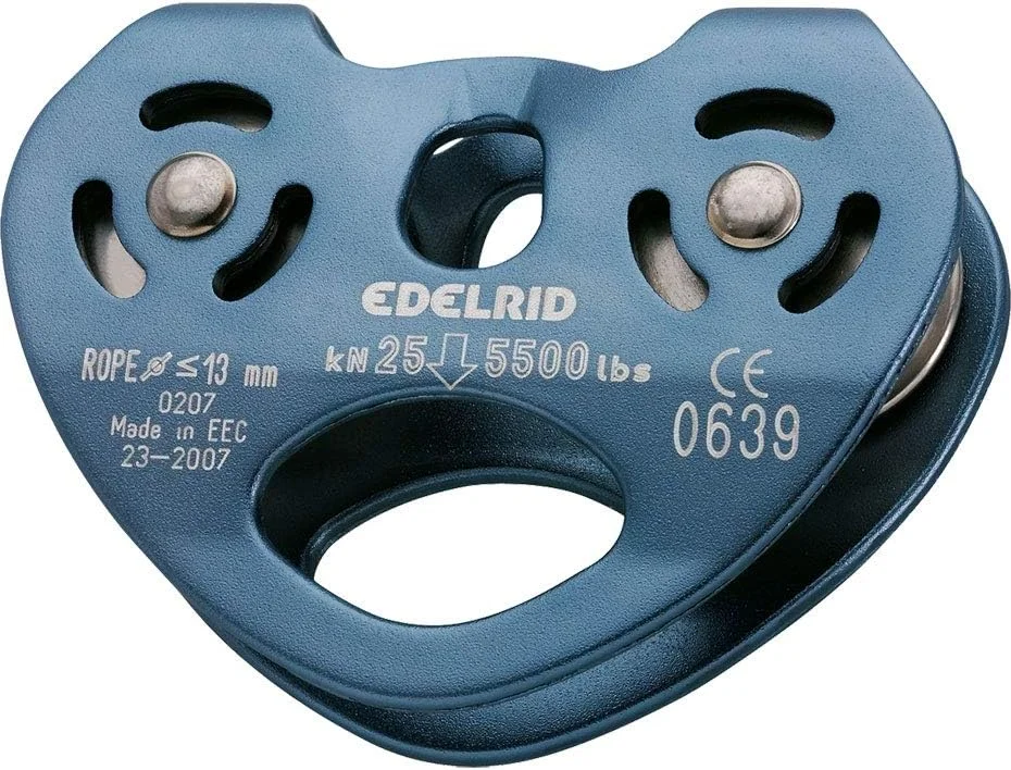 قرقره دوبل کابل ریلی EDELRID، تیتانیومی