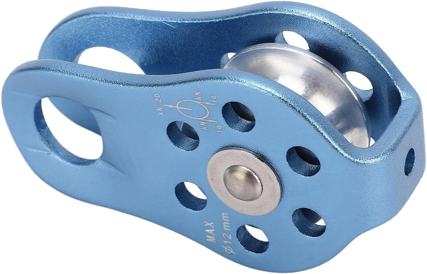 قرقره تکی صعود فوکتی، ساخته شده از آلیاژ آلومینیوم منیزیم، کشش استاتیک 20kN، کشش چرخشی 10kN، کاهش سایش، کاربری آسان، کاربردهای متعدد