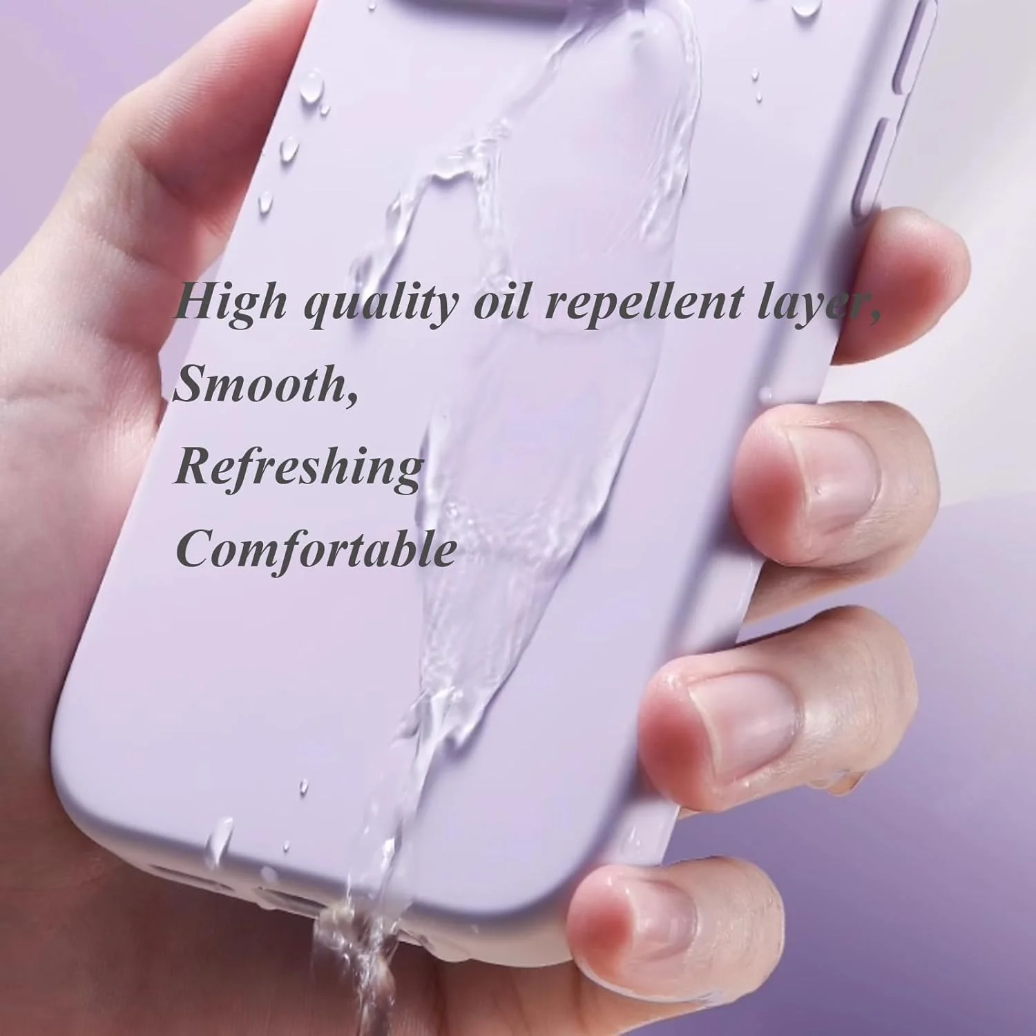 قاب گوشی CooToly برای OnePlus 9، پوشش محافظ نرم (بنفش روشن، OnePlus 9 6.55 اینچ) قاب گوشی CooToly برای OnePlus 9، پوشش محافظ نرم (بنفش روشن، OnePlus 9 6.55 اینچ)