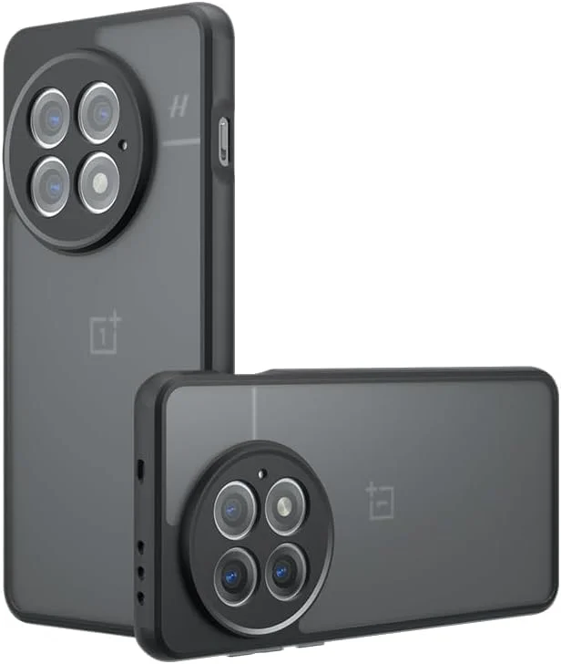 کاور محافظ هایبرید اولترا مناسب برای گوشی وان پلاس 13 (2025) [ضد زرد شدن] [محافظت درجه نظامی] (مشکی)