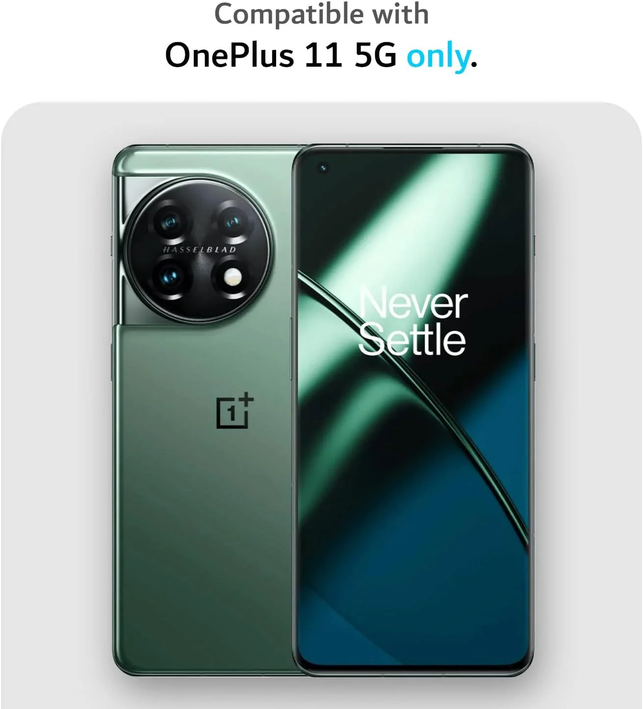 کاور محافظ دو لایه TUDIA DualShield Grip مناسب برای گوشی OnePlus 11 5G (2023)، [MergeGrip] ضد ضربه، باریک، مقاوم، با پوشش محافظتی سنگین و ضد لغزش (مشکی مات)