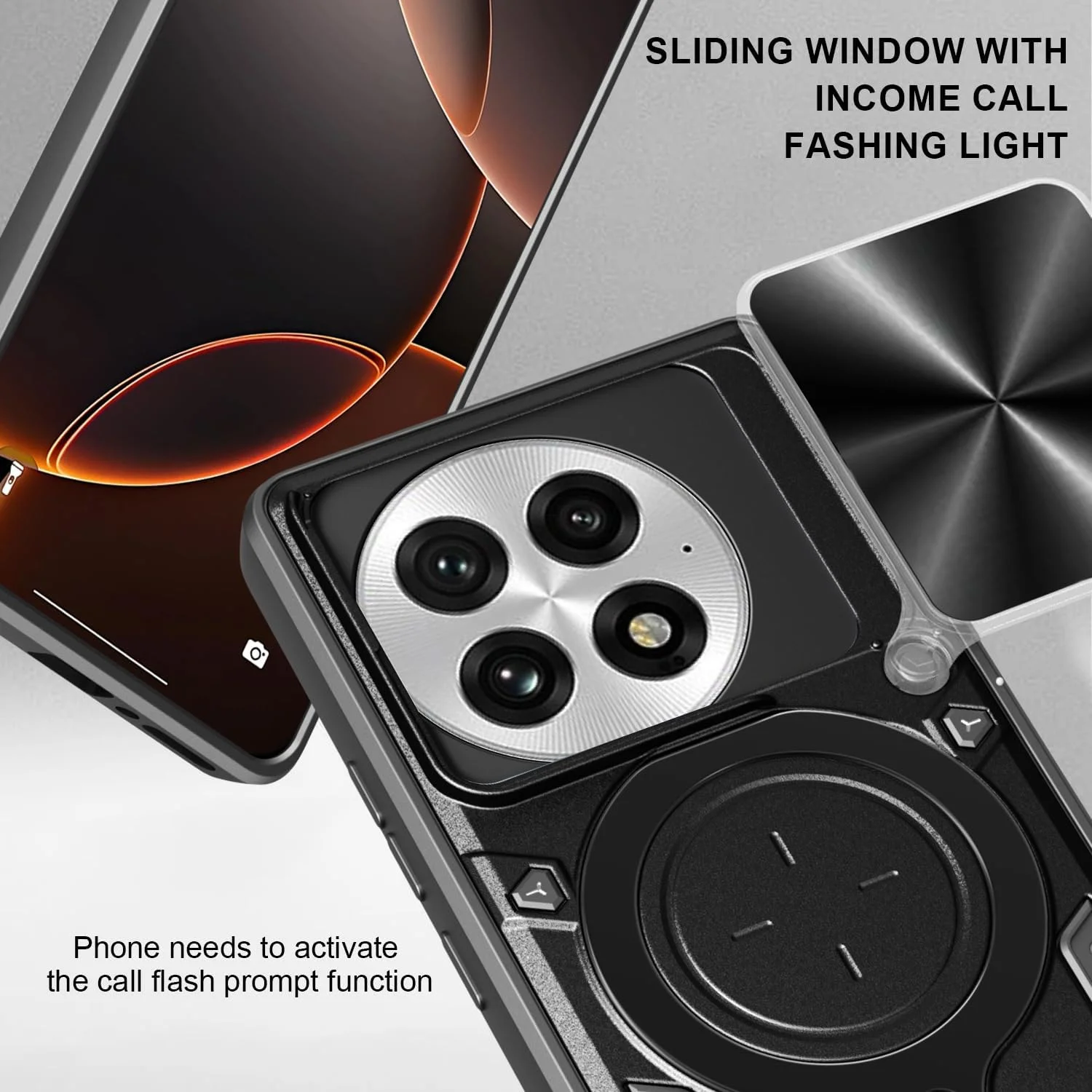 محافظ گوشی Kejuthrv سازگار با Oneplus 13، مقاوم در برابر ضربه، مناسب فضای باز با پوشش کشویی لنز و پایه چرخان 360 درجه، دارای صفحه فلزی برای هولدر مغناطیسی خودرو (صورتی، 6.82 اینچ) محافظ گوشی Kejuthrv سازگار با Oneplus 13، مقاوم در برابر ضربه، مناسب فضای باز با پوشش کشویی لنز و پایه چرخان 360 درجه، دارای صفحه فلزی برای هولدر مغناطیسی خودرو (صورتی، 6.82 اینچ)